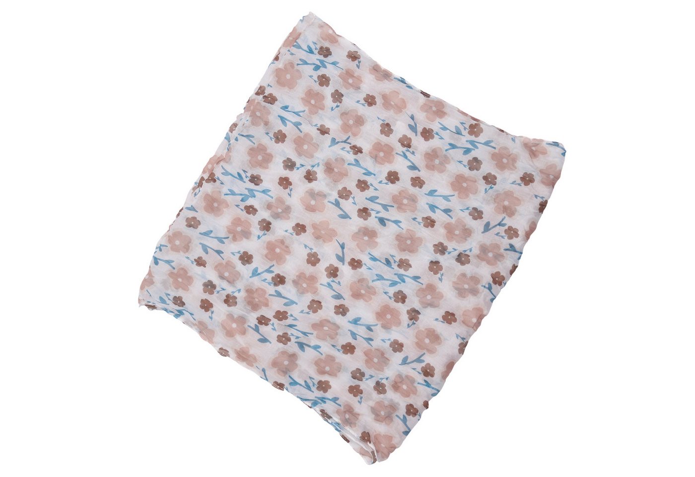 MIRROSI Loop Damen Schal mit Blumen Muster, Weich, Schlauchschal, (ca.45x75cm, zweimal um den Hals wickelbar), Damen Halstuch ideal für Frühling, Sommer oder He – Bild 3 von 4