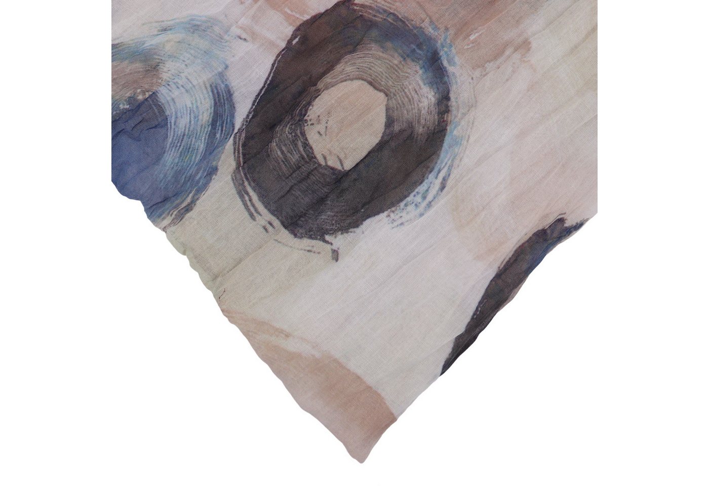 MIRROSI Loop Damen Schal mit Bunt-Muster Weich, Schlauchschal, (zweimal um den hals wickelbar, ca.45x75cm), Damen Halstuch ideal für Frühling, Sommer oder Herbs – Bild 3 von 3
