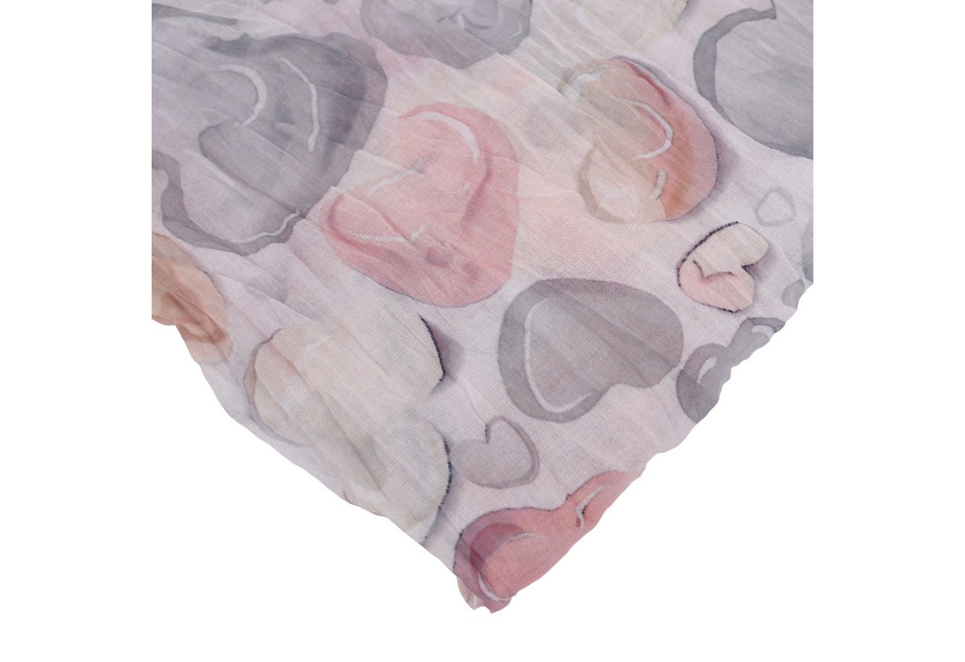 MIRROSI Loop Damen Schal mit Bunt-Muster Weich, Schlauchschal, (zweimal um den Hals wickelbar, ca. 45x75cm), Damen Halstuch ideal für Frühling, Sommer oder Herb – Bild 3 von 3