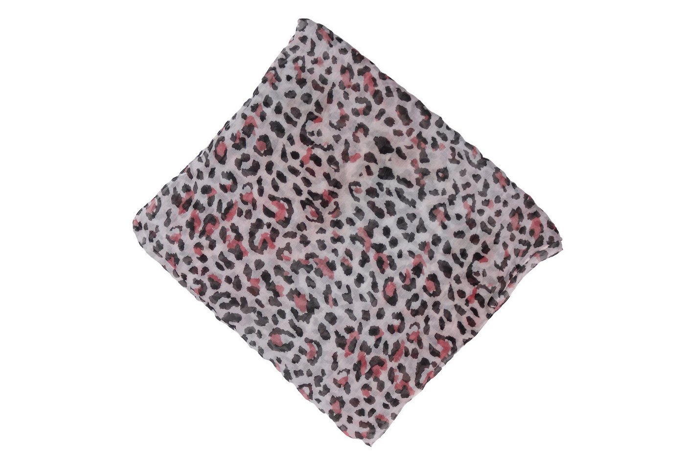 MIRROSI Loop Damen Schal mit Leopard-Muster Weich Schlauchschal, (zweimal um den Hals wickelbar, ca.45x75cm), Damen Halstuch ideal für Frühling, Sommer oder Her – Bild 2 von 4