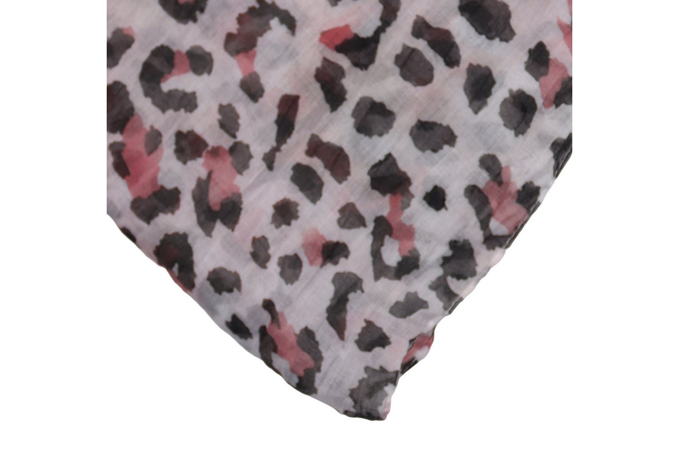 MIRROSI Loop Damen Schal mit Leopard-Muster Weich Schlauchschal, (zweimal um den Hals wickelbar, ca.45x75cm), Damen Halstuch ideal für Frühling, Sommer oder Her – Bild 3 von 4