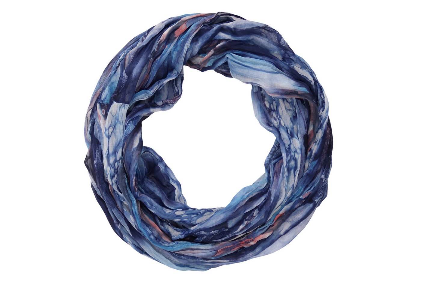 MIRROSI Loop Damen Schal mit Regenbogen-Muster Weich Schlauchschal, (Zweimal um den Hals wickelbar, ca.45x75cm), Damen Halstuch ideal für Frühling, Sommer oder  – Bild 2 von 5