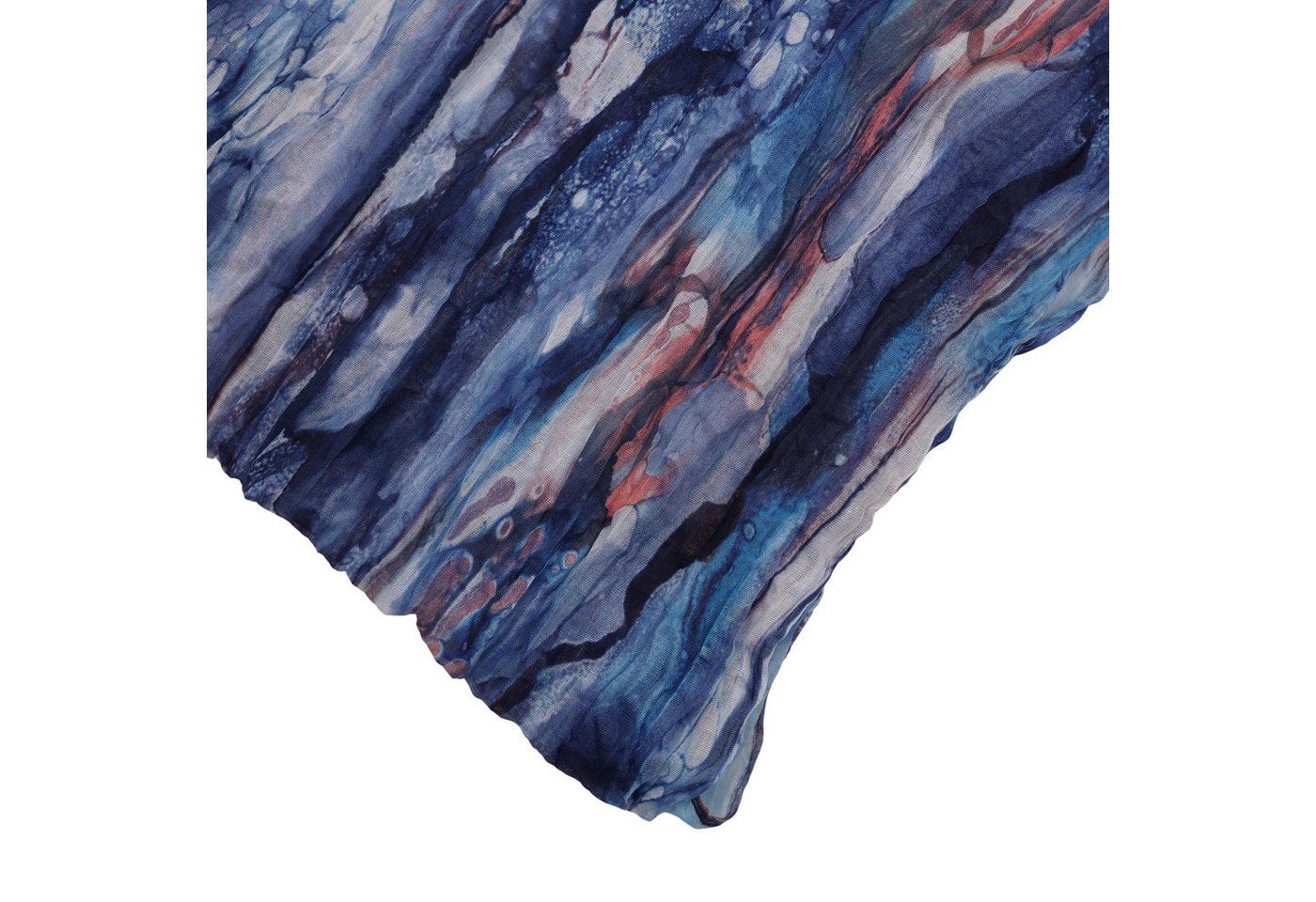 MIRROSI Loop Damen Schal mit Regenbogen-Muster Weich Schlauchschal, (Zweimal um den Hals wickelbar, ca.45x75cm), Damen Halstuch ideal für Frühling, Sommer oder  – Bild 4 von 5