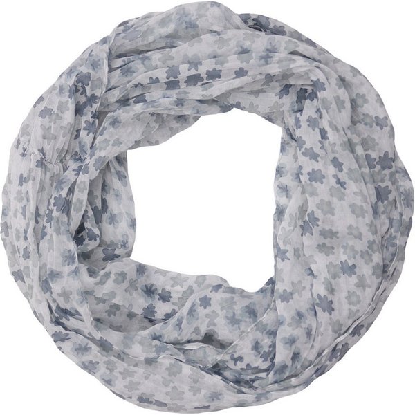 MIRROSI Loop Damen Schal mit Stern-Muster Weich Schlauchschal, (Zweimal um den Hals wickelbar, ca.45x75cm), Damen Halstuch ideal für Frühling, Sommer oder Herbs