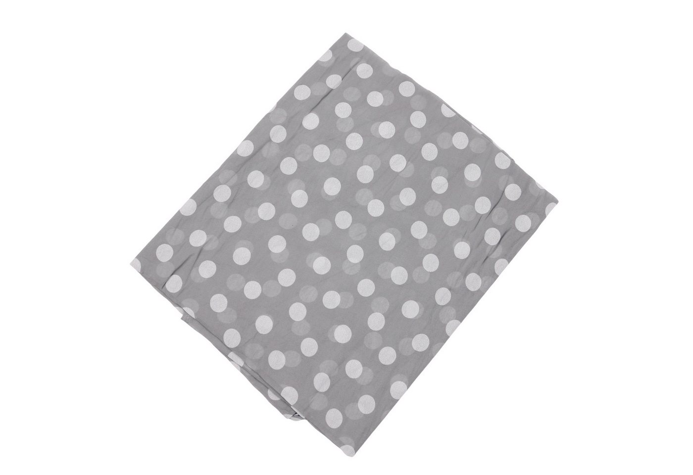 MIRROSI Modeschal Asymmetrischer Schal, Made in Italy 20% Seide 80% Baumwolle, (ca. 170x77cm, Leicht und bequem, zeitlos Pünktchen Muster), Damen Halstuch Stola – Bild 3 von 5