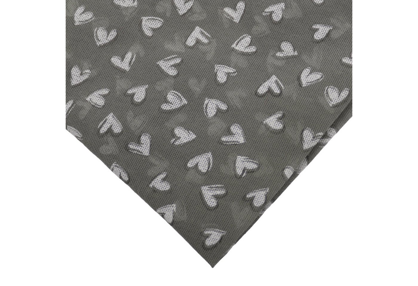 MIRROSI Modeschal Asymmetrischer Schal, Made in Italy 20% Seide 80% Baumwolle, (ca.177x77cm, leicht und bequem, Herz Muster), Damen Halstuch ideal für Frühling, – Bild 2 von 5