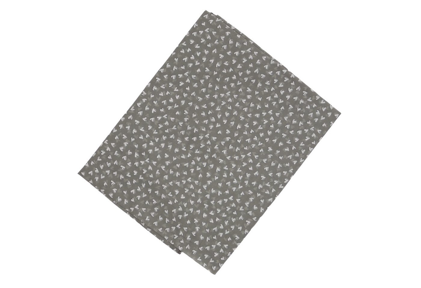 MIRROSI Modeschal Asymmetrischer Schal, Made in Italy 20% Seide 80% Baumwolle, (ca.177x77cm, leicht und bequem, Herz Muster), Damen Halstuch ideal für Frühling, – Bild 3 von 5