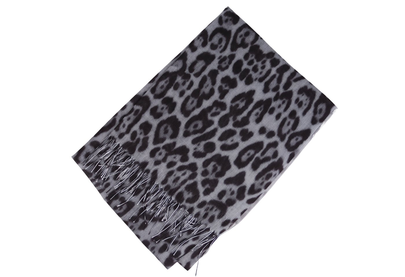 MIRROSI Modeschal Weicher & Leicht Großes Schal, ca.70x185cm, Leo Print, (70% Viskose 30% Baumwolle, Atemberaubende Designs), Damen Halstuch Stola ideal für Frü – Bild 3 von 3