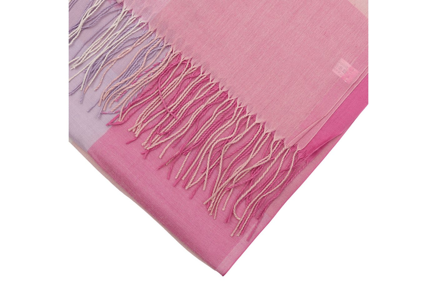 MIRROSI Modeschal Weicher & Leicht Großes Schal, 70x180cm Kariert Karo, (80% Viskose, 20% Baumwolle, karierte Farbkombination), Damen Halstuch Stola ideal für F – Bild 2 von 4