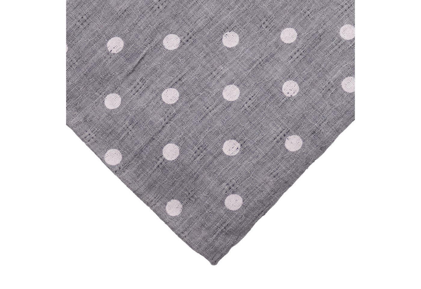 MIRROSI Nickituch Dreicktuch ca. 60 × 60 cm, wunderschönes Punkte-Muster, Damen Halstuch ideal für Frühling, Sommer oder Herbst – Bild 3 von 4