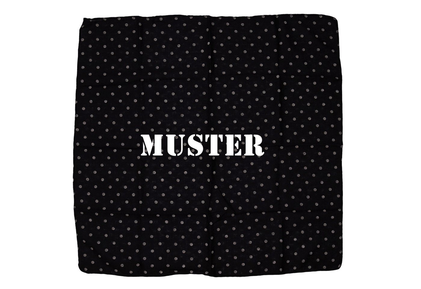 MIRROSI Nickituch Dreicktuch ca. 60 × 60 cm, wunderschönes Punkte-Muster, Damen Halstuch ideal für Frühling, Sommer oder Herbst – Bild 4 von 4