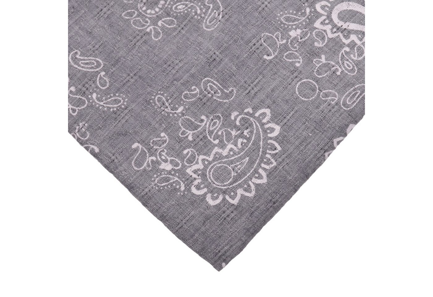MIRROSI Nickituch ierecktuch ca. 60 × 60 cm, wunderschönes Paisley-Muster, Damen Halstuch ideal für Frühling, Sommer oder Herbst – Bild 3 von 3