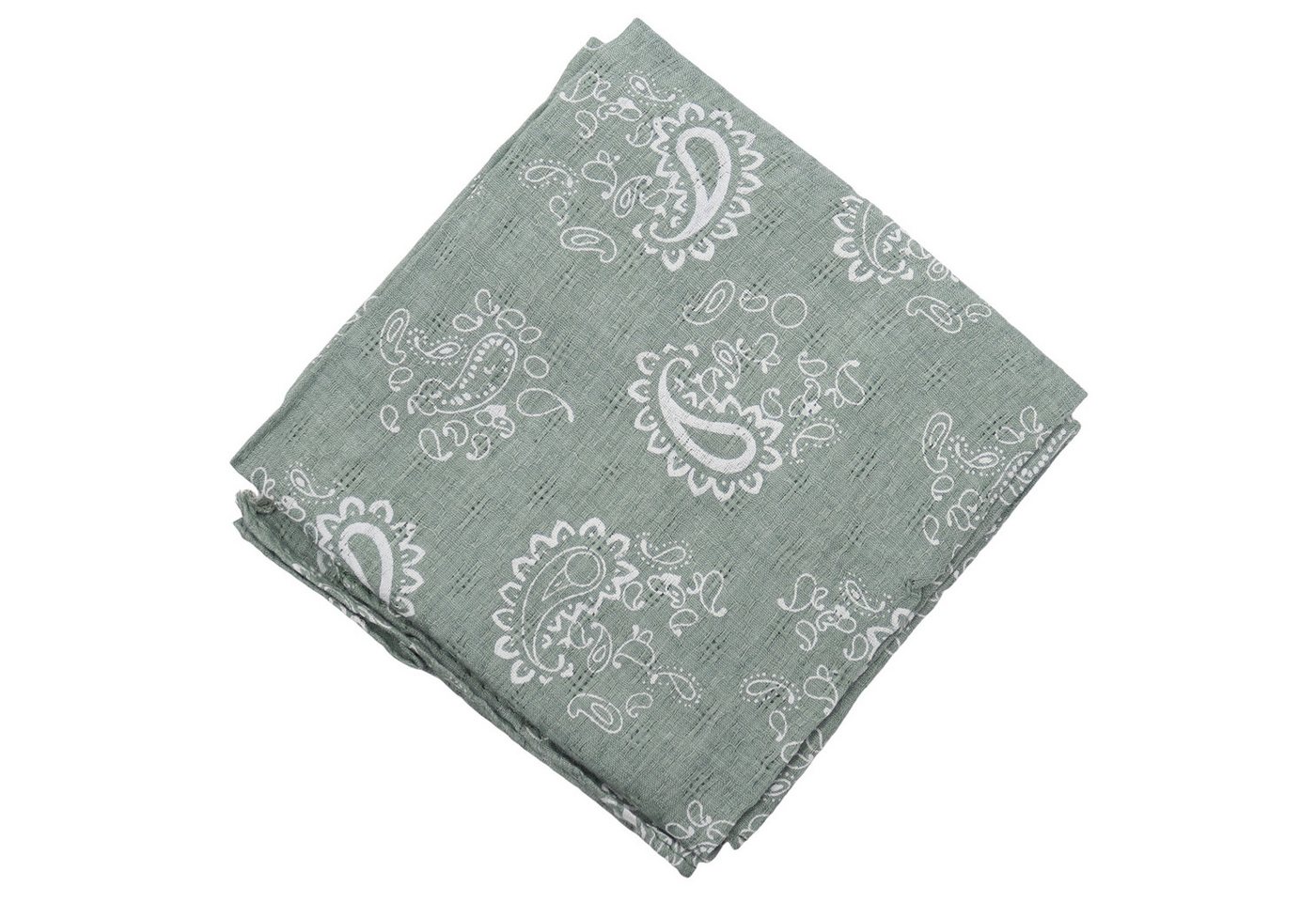 MIRROSI Nickituch ierecktuch ca. 60 × 60 cm, wunderschönes Paisley-Muster, Damen Halstuch ideal für Frühling, Sommer oder Herbst – Bild 2 von 3