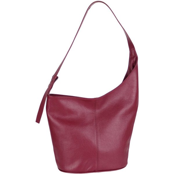 MIRROSI Shopper Aus Echtleder, Made in Itlay Beuteltasche, Tragetasche (35x30x15cm) mit viel Stauraum