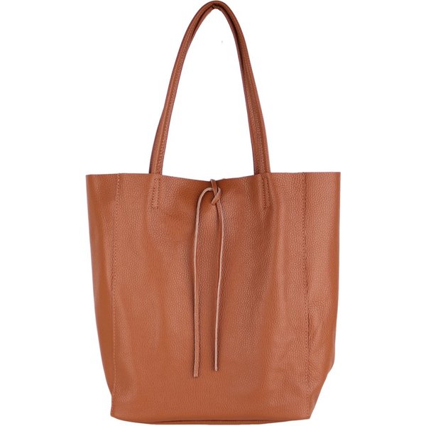 MIRROSI Shopper aus Echtleder / Wildleder, Made in Italy, Henkeltasche Tasche (Einkaufstasche in vielen trendigen Farben), Tragetasche (38x38x16cm) mit Stauraum