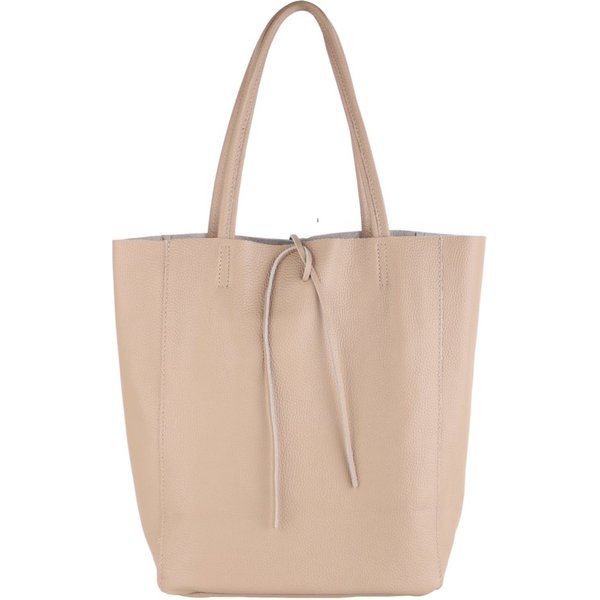 MIRROSI Shopper aus Echtleder / Wildleder, Made in Italy, Henkeltasche Tasche (Einkaufstasche in vielen trendigen Farben), Tragetasche (38x38x16cm) mit Stauraum