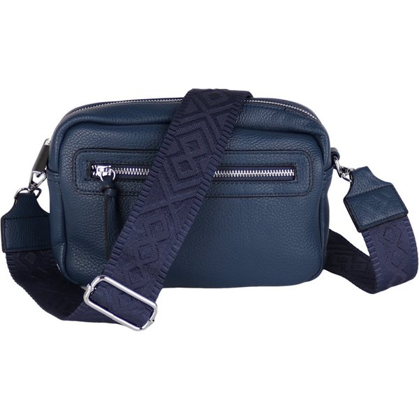 MIRROSI Umhängetasche Damen, Veganleder Crossbody Tasche Bag, Schultertasche (inkl. 1 Münzbeutel und 2 Wechselgurte, 26x16x8cm (BXHXT), gemusterten & verstellba