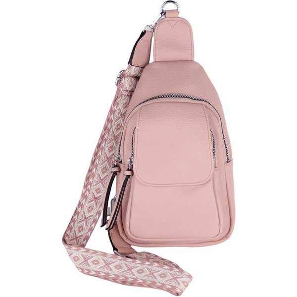 MIRROSI Umhängetasche Sling Bag,Brusttasche, Crossbody 19x28x8cm (für Ausflüge, Reisen, Wanderungen, und Partys, Mittelgroß), auch für die Verwendung als Rucksa
