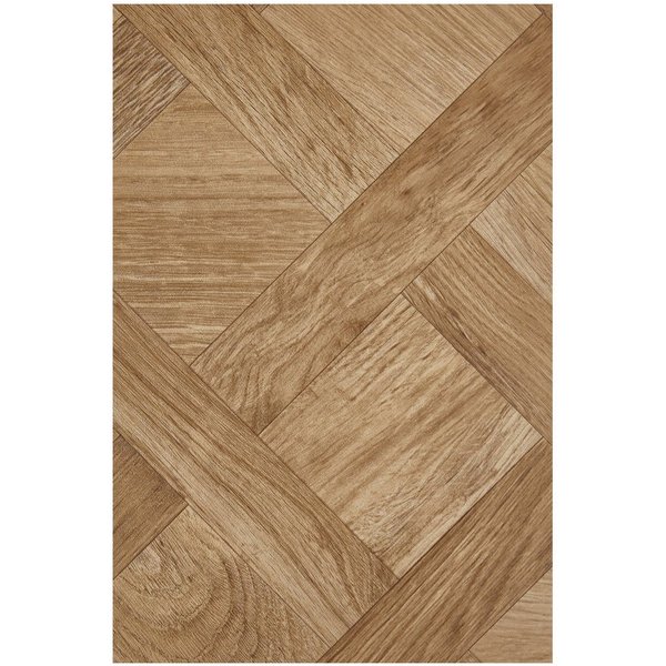 misento Vinylboden Cube in Holzoptik, für Feuchtraum- und Privatbereiche, PVC Bodenbelag Meterware 200/400 cm Breite, 2,8 mm Stärke