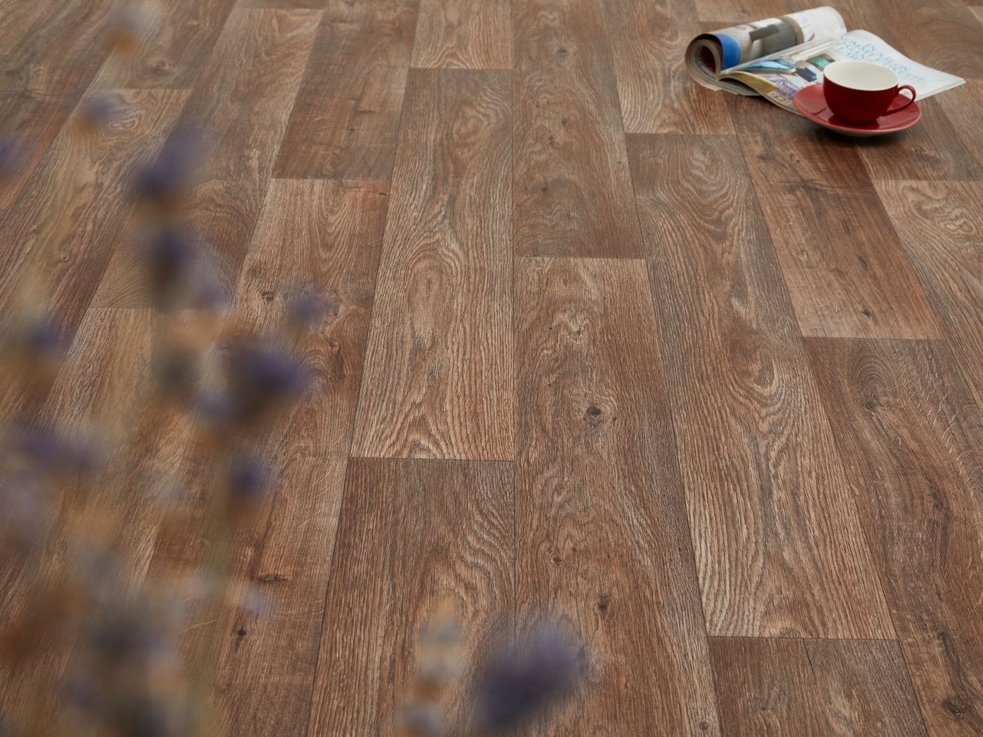 misento Vinylboden Sonic in Holzoptik, für Feuchtraum- und Privatbereiche, PVC Bodenbelag Meterware 200/300/400 cm Breite, 2,8 mm Stärke – Bild 2 von 5
