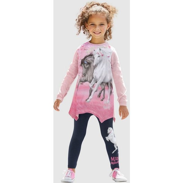 Miss Melody Shirt & Leggings (Set, 2-tlg) mit schönem Pferdemotiv