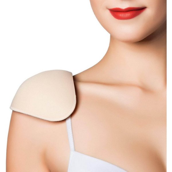 Miss Perfect BH-Träger 20161-162, Foam Shoulder Pads – Schulterpolster mit Trägerkissen