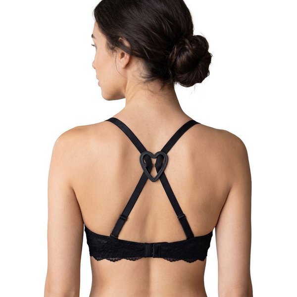 Miss Perfect BH-Träger 60331, Bra Heart Straps Connector – Herz BH-Träger-Verbinder