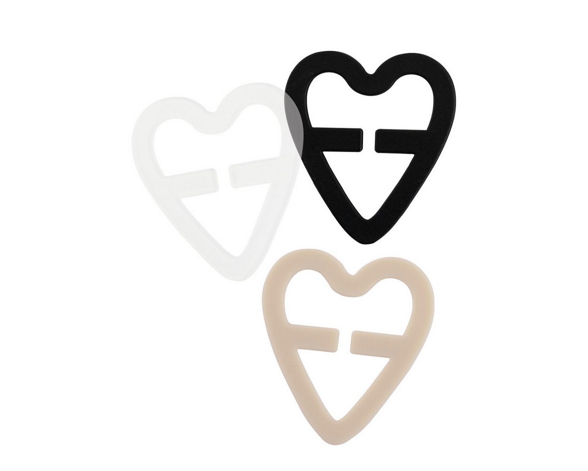 Miss Perfect BH-Träger 60331, Bra Heart Straps Connector – Herz BH-Träger-Verbinder – Bild 4 von 4