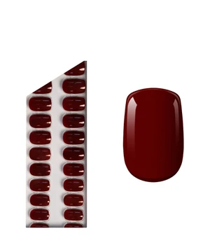 Miss Sophie Press On Nails Burgundy Press On Nails Short Square Kunstnägel · 32 Stk