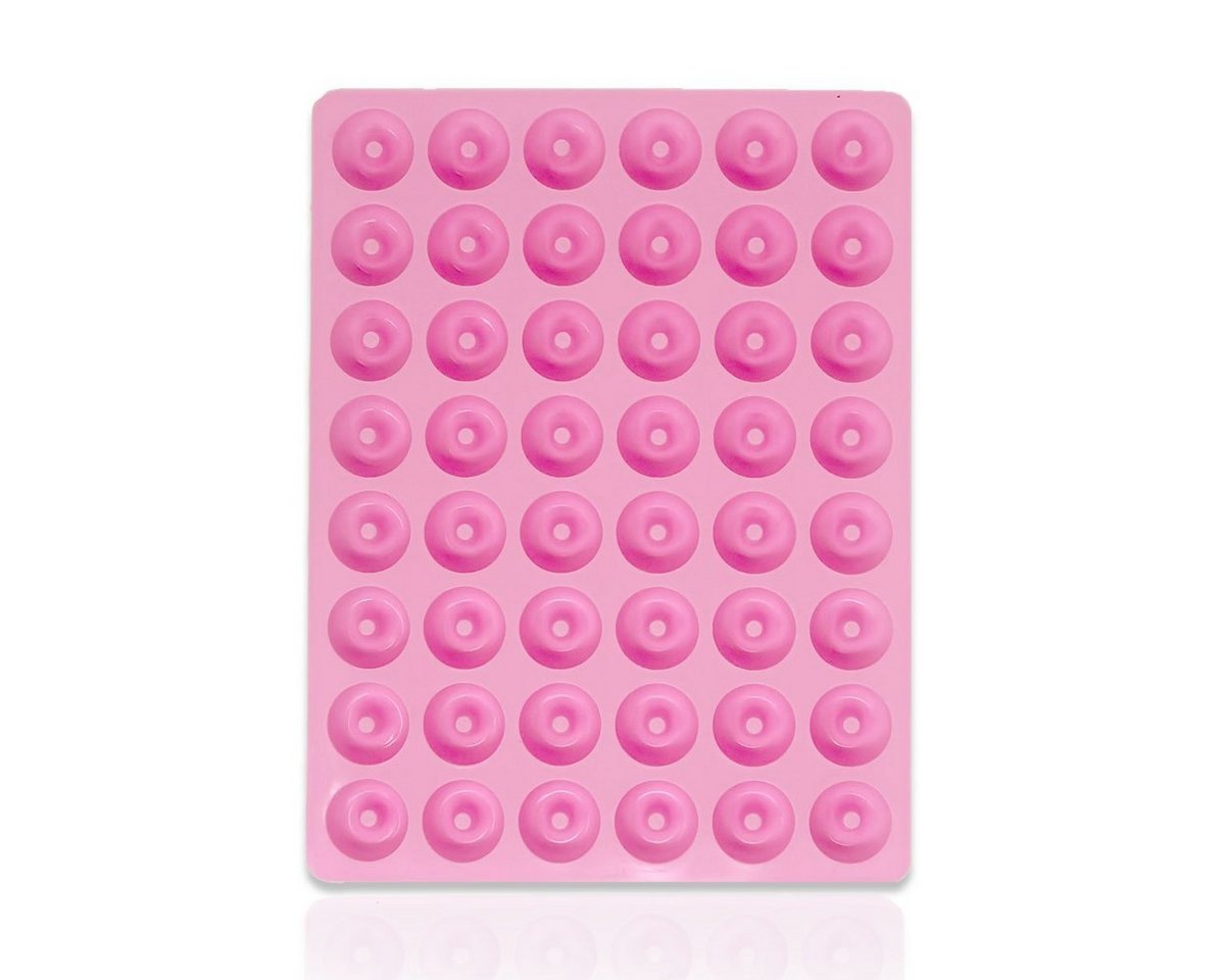 mixed24 Donutform 3x Silikon Mini Donut Backform inkl. Pipette, (6-tlg), Donutform geeignet für Hundeleckerlis, Hundekekse, Süßigkeiten – Bild 2 von 2