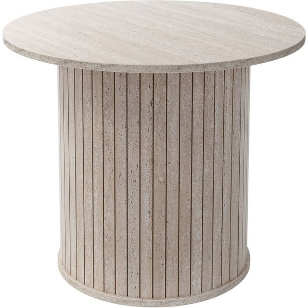 ML-DESIGN Couchtisch Beistelltisch Kaffeetisch Wohnzimmertisch für Tee Moderner runder Stil, Sofatisch mit überstehender Tischplatte Ø60x50cm ideal für Wohnzimm