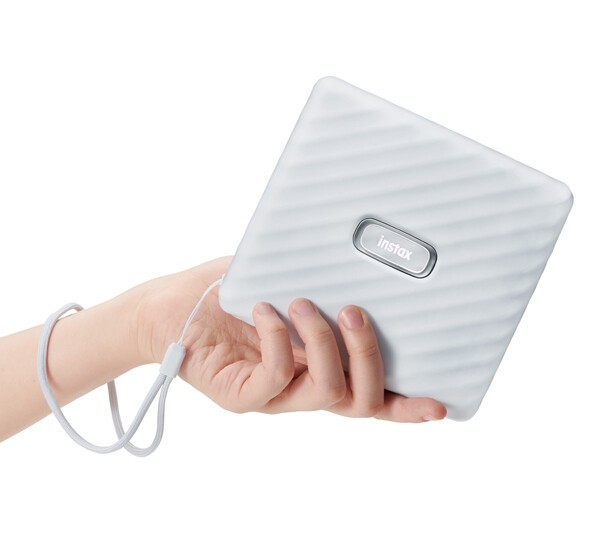 Mobiler Smartphone Fotodrucker FUJIFILM Instax Wide Link Ash White
