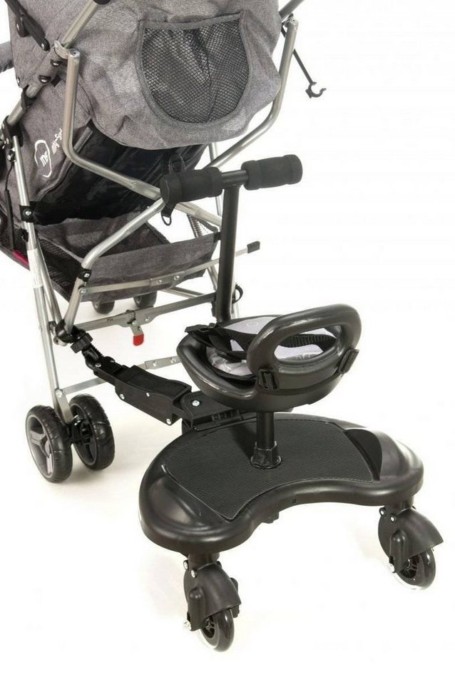 Moby-System Kinder-Buggy Buggy-Board zum Kinderwagen Mr. Buggy, shock-absorbing for a smooth ride – Bild 2 von 5