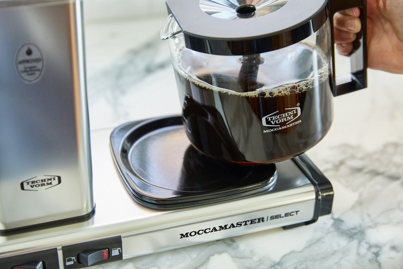 Moccamaster Kaffeekanne Glaskanne 1,25 L KBG/CD/GCS/Excellent 10SN, 1.25 l – Bild 2 von 3
