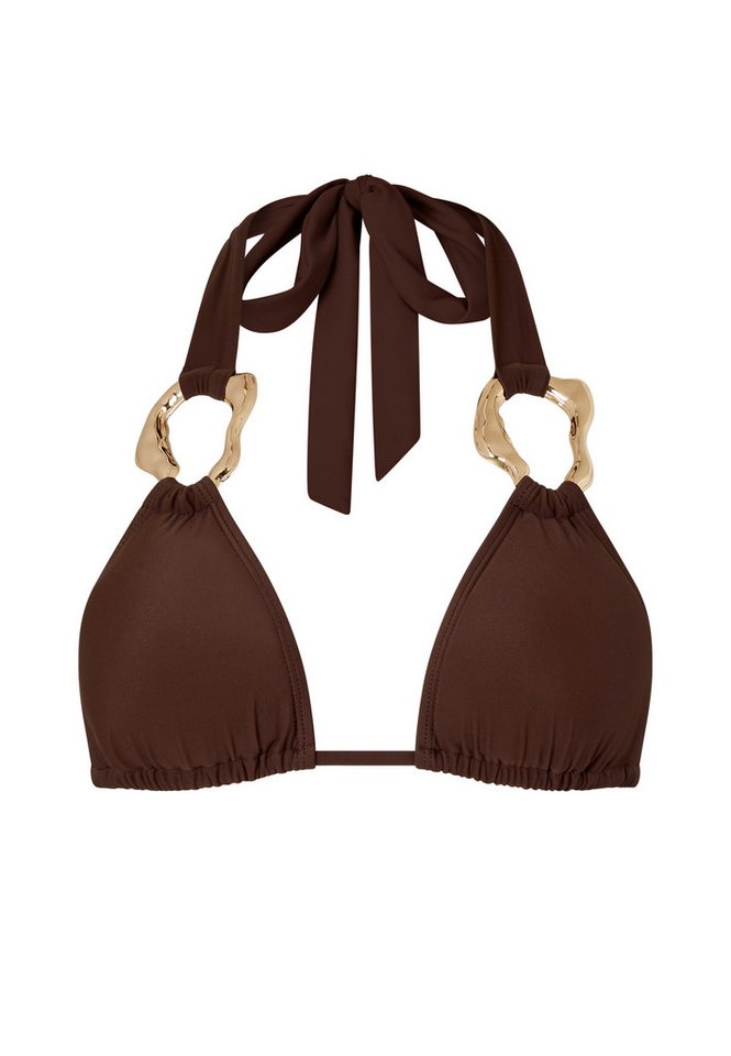 Moda Minx Triangel-Bikini-Top Irregular Hoop (1-St), mit edlen Schmuckelementen – Bild 2 von 5