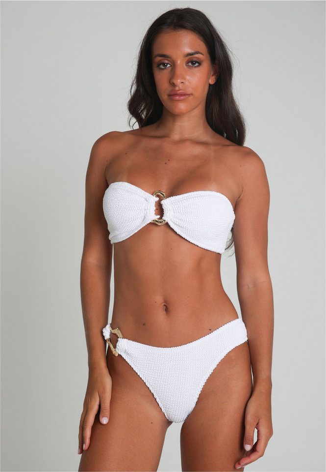Moda Minx Triangel-Bikini-Top SCRUNCH Irregular (1-St), mit tollem Schmuckelement – Bild 5 von 5