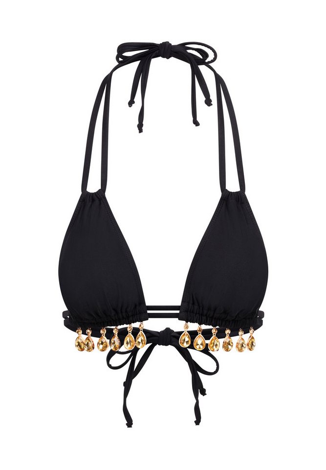 Moda Minx Triangel-Bikini-Top Selene Droplet Double Strap Triangle Top (1-St), mit edlen Schmuckelementen – Bild 2 von 5