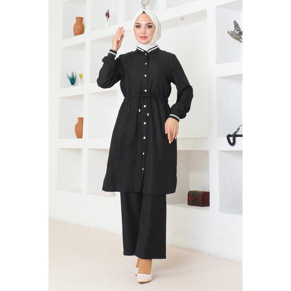 MODAMİHRAM Tunika Rüschen Spitzen Set