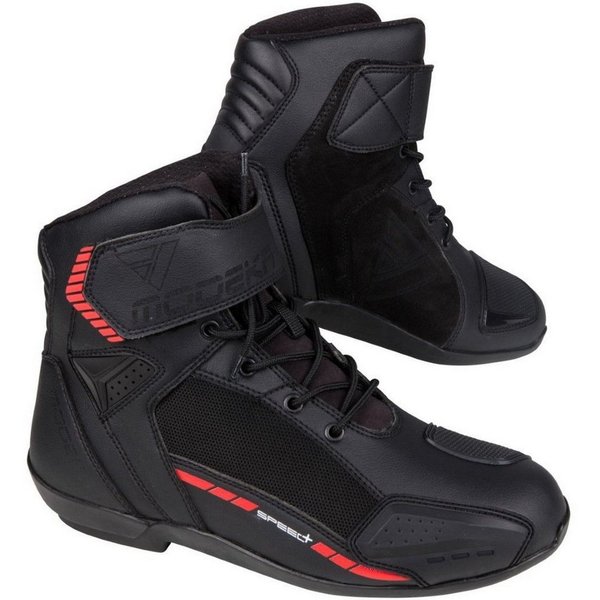 Modeka Modeka Kyne Stiefel schwarz Motorradstiefel (Packung, Antistatische und Öl- und Benzinfeste Sohle) motorradschuhe für herren