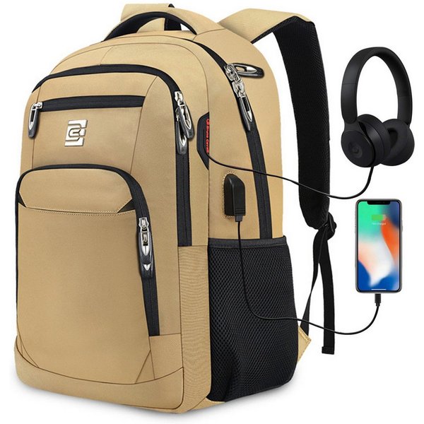 MODFU Laptoprucksack Laptop Rucksack Rucksäcke Schulrucksack Laptoptasche Wasserbeständig (Laptop Notebook Tasche Schule Uni Rucksack Freizeitrucksack, Anti-Die