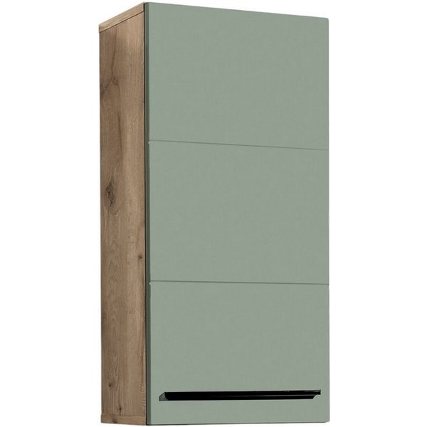moebel-dich-auf Hängeschrank VALENCIA (Badschrank wandmontiert, in Viking Oak) Breite 34 cm