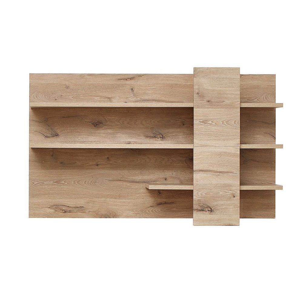 moebel-dich-auf Wohnwand BELLINZONA, (Wohnzimmer-Set, Vitrine + Wandboard + Lowboard), inkl. LED-Beleuchtung, optional mit Couchtisch & Sideboard – Bild 5 von 5