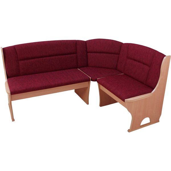 moebel-direkt-online Eckbank Madrid, Schenkelmaß 125x165 cm, langer Schenkel wahlweise rechts oder links montierbar
