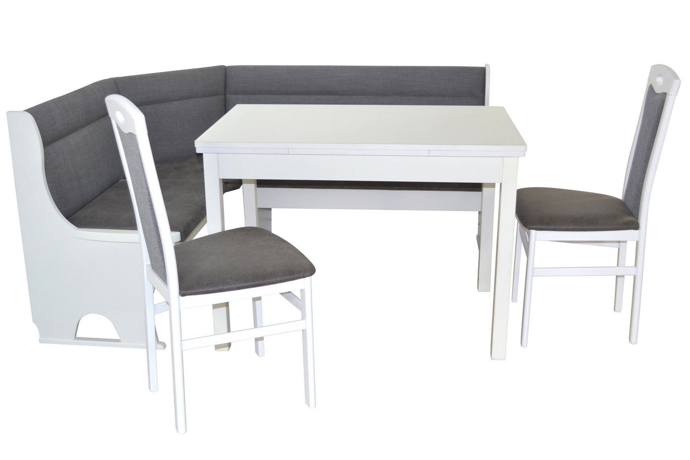 moebel-direkt-online Eckbankgruppe Caro, (Spar-Set, 4tlg. Set), Esstisch ausziehbar, Eckbank mit Stauraum – Bild 2 von 5