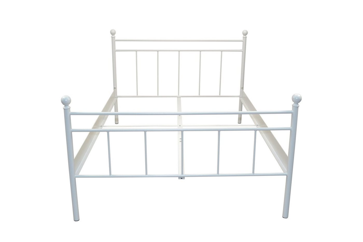 moebel-direkt-online Metallbett Anke Fb. weiß, in Breite 90 cm, 140 cm und 180 cm lieferbar (1-tlg), in drei Breiten – Bild 2 von 2