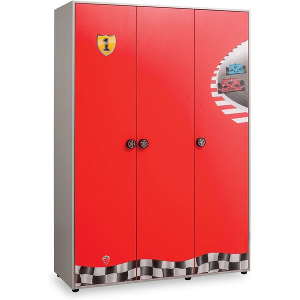 Möbel-Zeit Kleiderschrank RACECUP, 3-türig