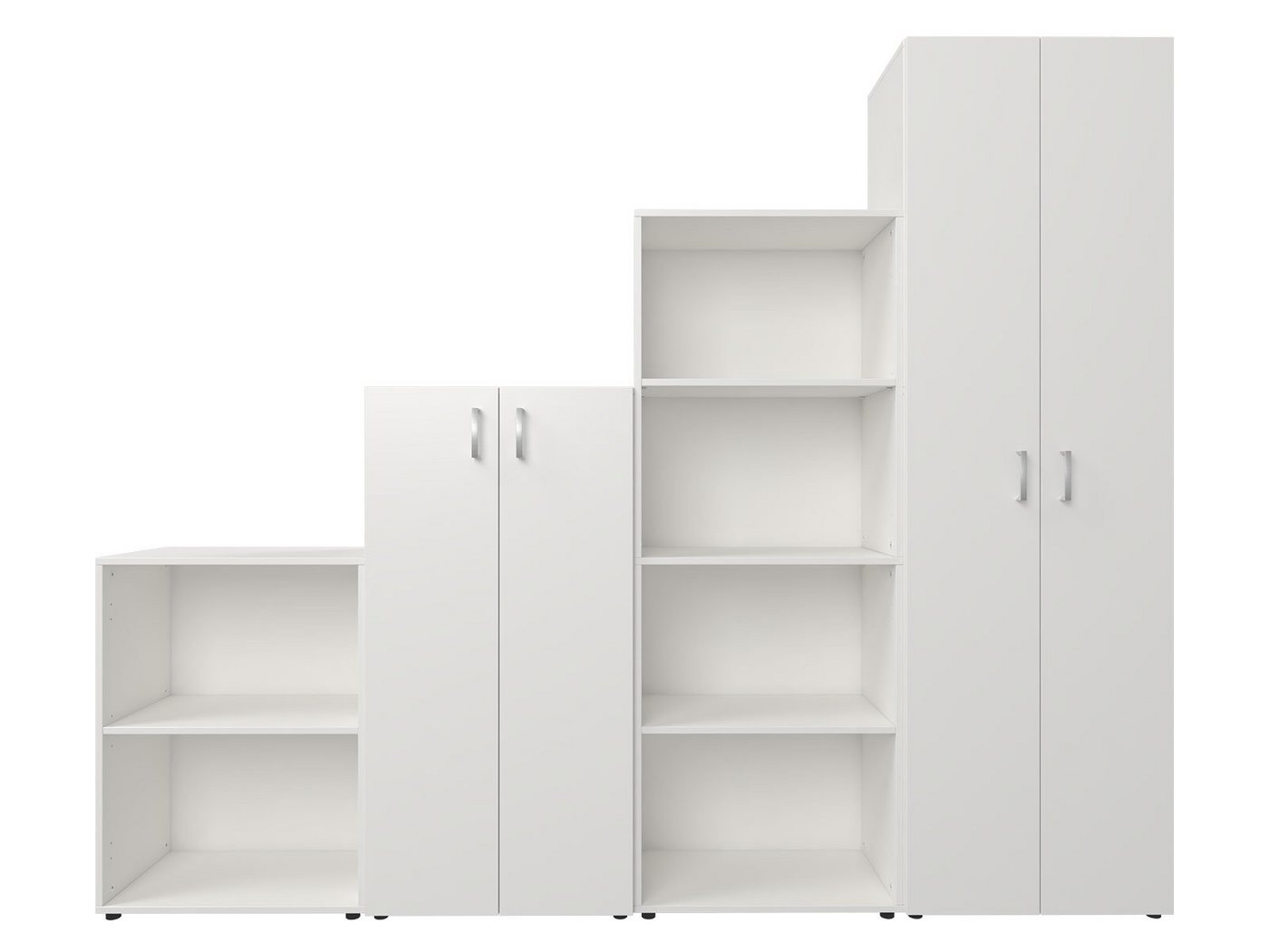 möbelando Büro-Set Trio 2345, 228 x 186,5 x 34,5 cm (B/H/T) – Bild 2 von 5