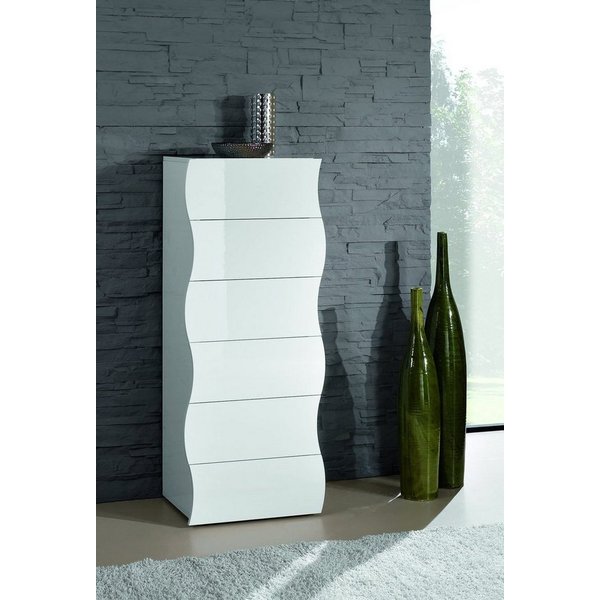 möbelando Kommode Onda, 50 x 121.7 x 40 cm (B/H/T)