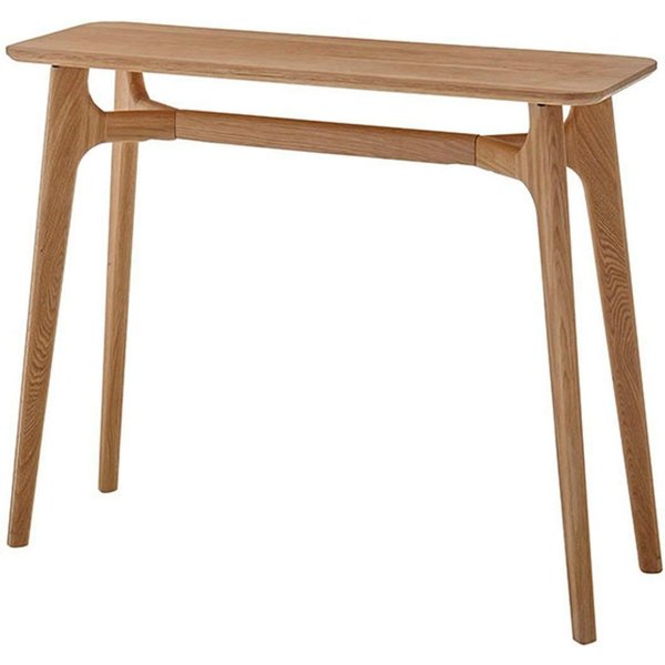 möbelando Konsole BANTRY, in holzfarben, Eiche - 100x80x35cm (BxHxT)