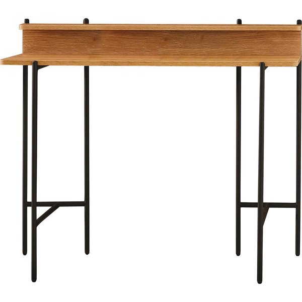 MÖBILIA Schreibtisch Knur, Arbeitsplatte Akazie Dekor, geeignet für das Home office, Laptoptisch